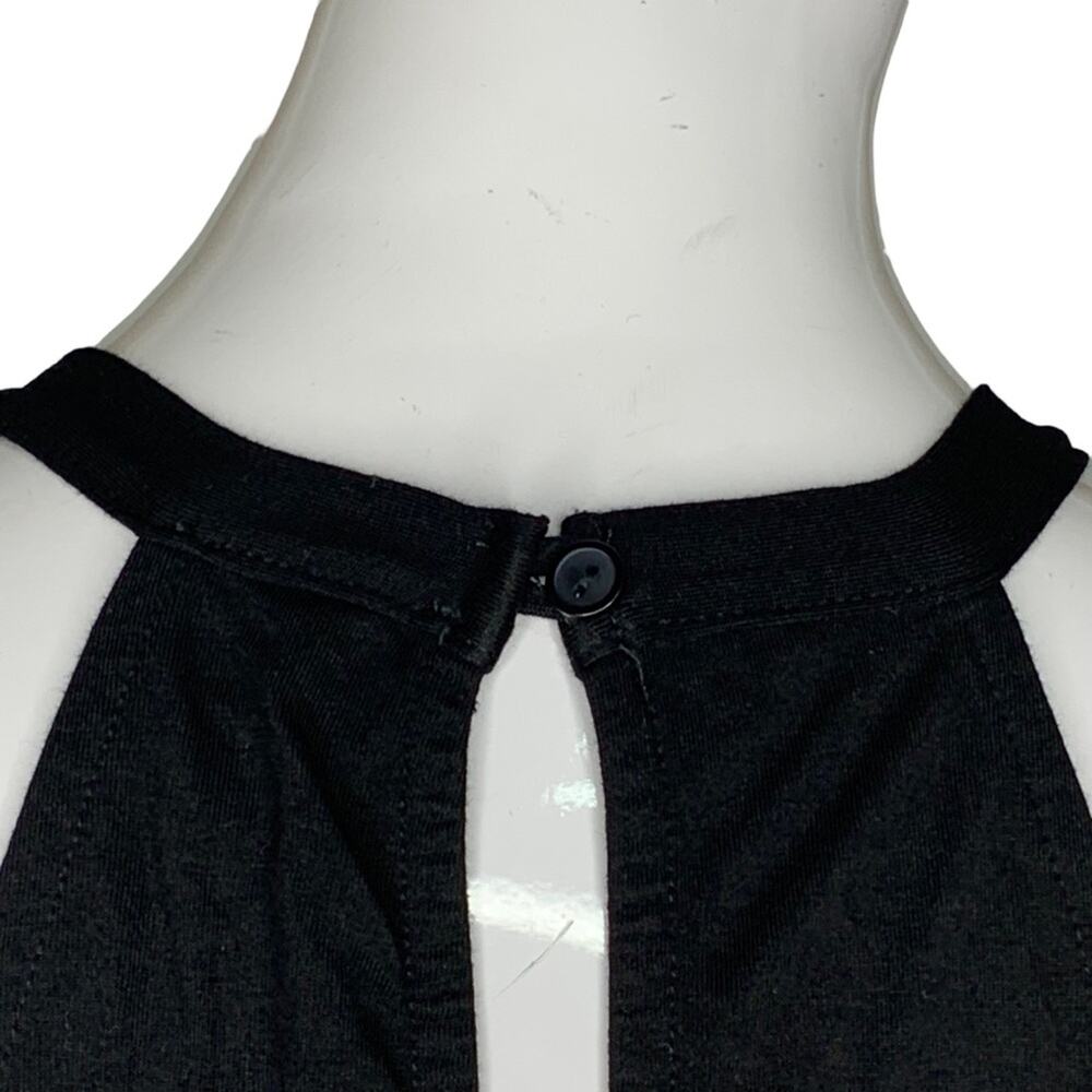 PL Movement Tie Dye Dress Halter Neck Ombre Black/Blue/White Size M - Picture 8 of 12